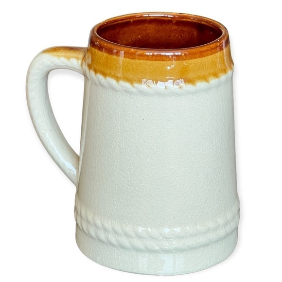 VINTAGE Retro California Glazed Large Mug Stein - Picture 3 of 6